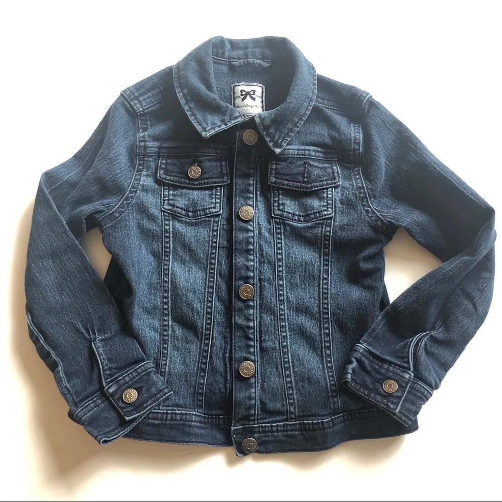 Gymboree denim button